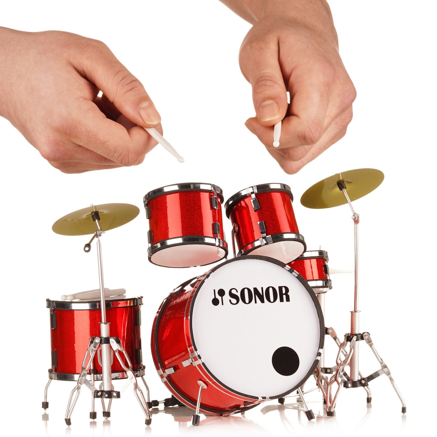 Drum Minis - Sonor Red Mini Drum Set