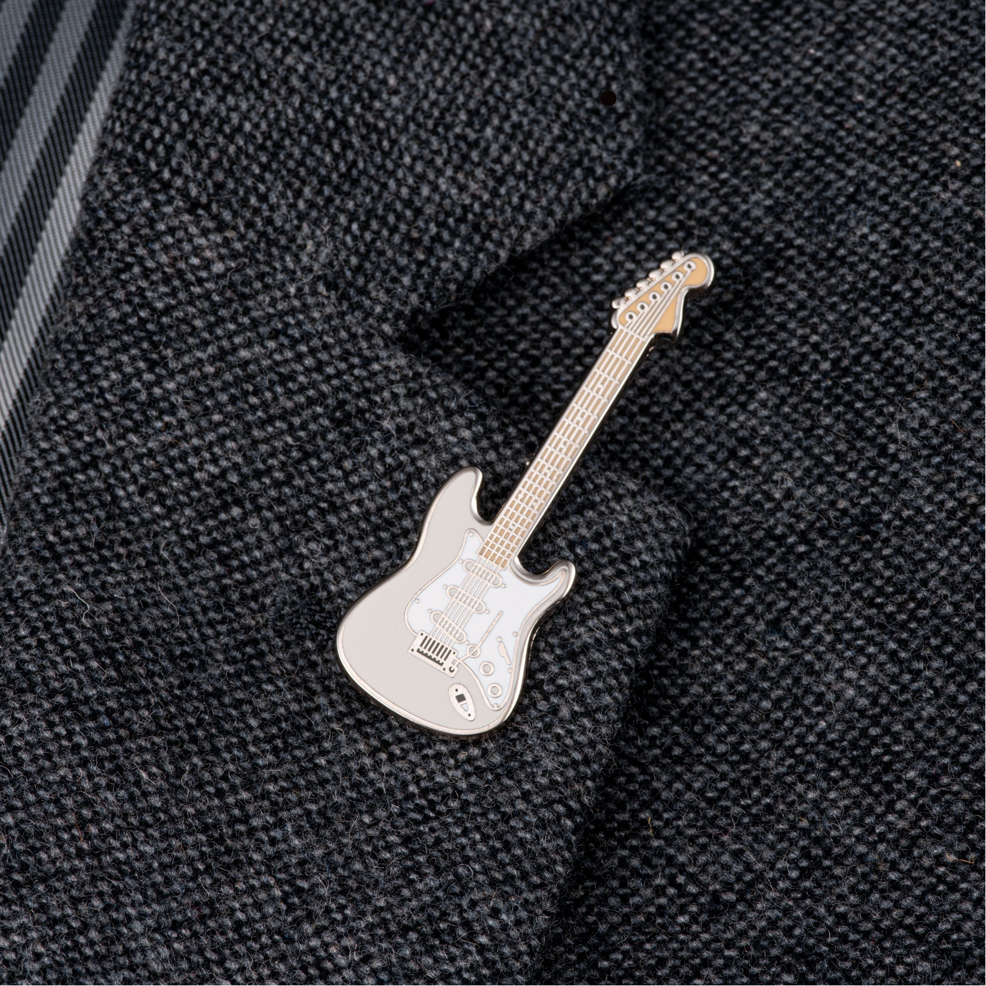 6-Pack Blues Guitar Enamel Pin Collection