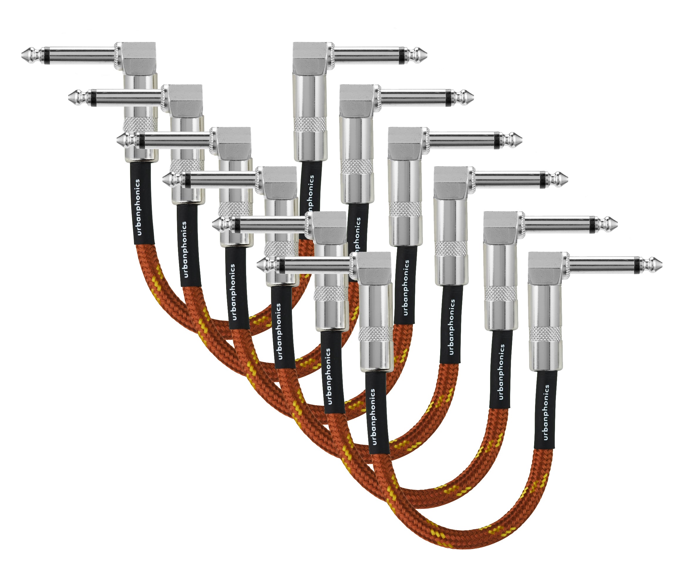 Urbanphonics Patch Cable - Copper Colour Tweed