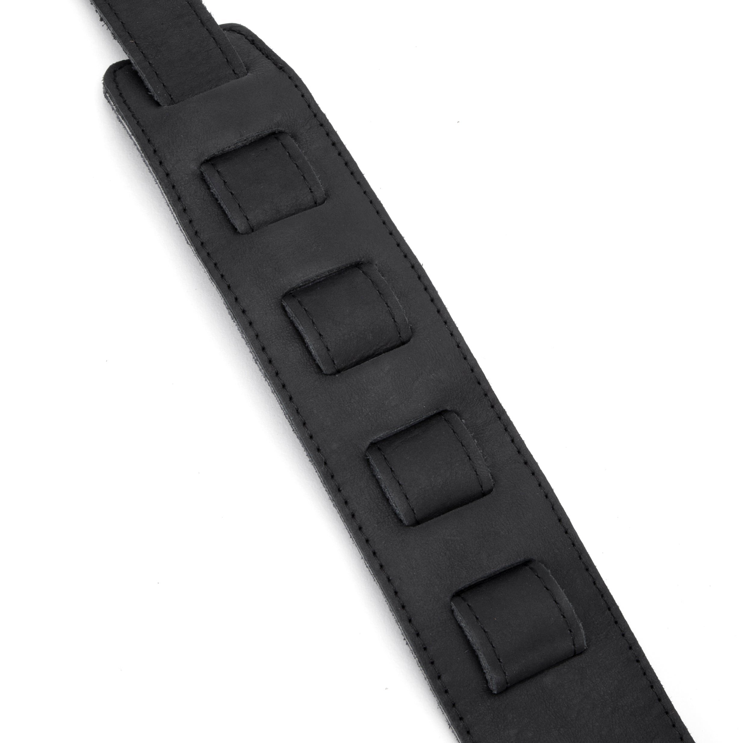 Dat Strap Leather Guitar Strap - Black