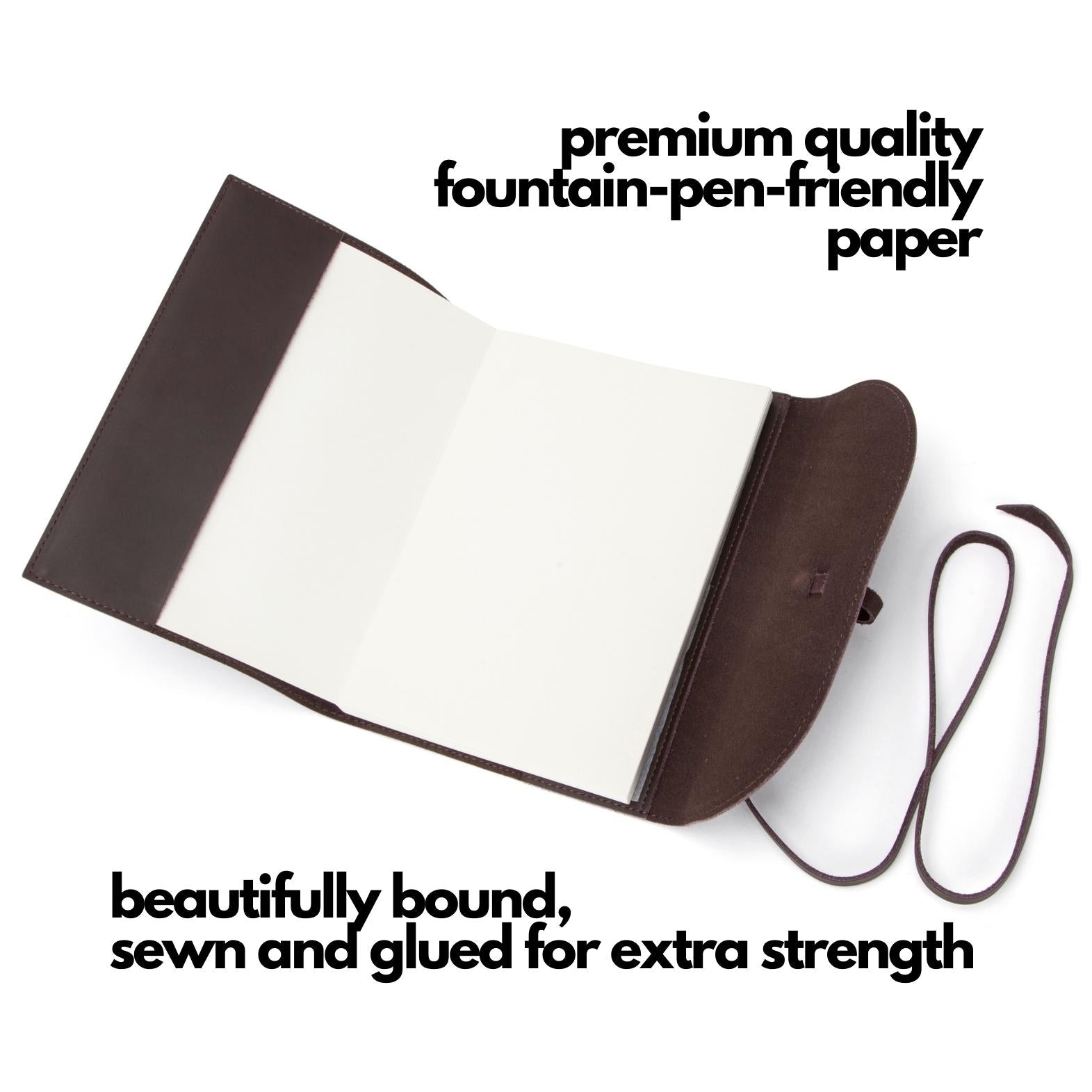 Personalised Leather Music Journal