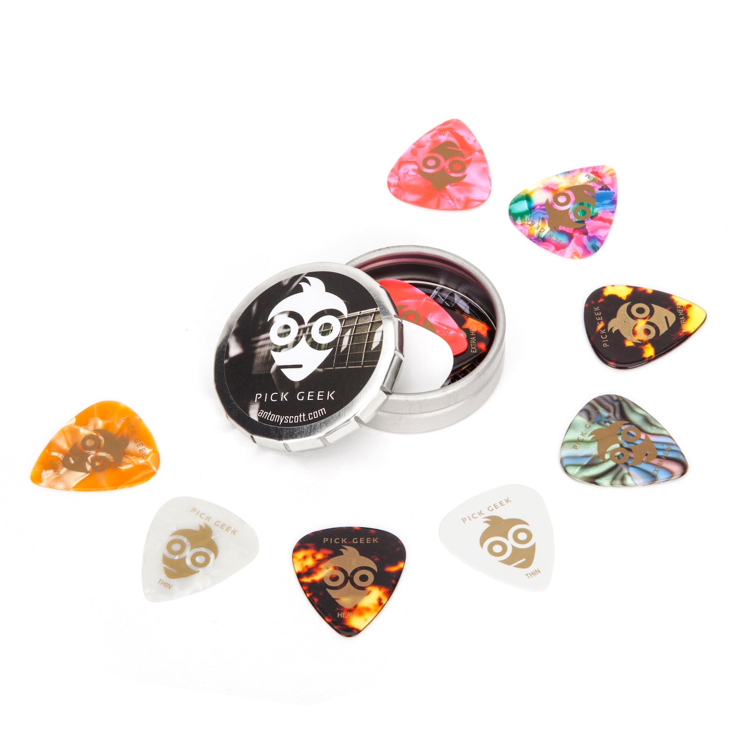 Pick Geek Custom 'Click-Clack' Pick Set