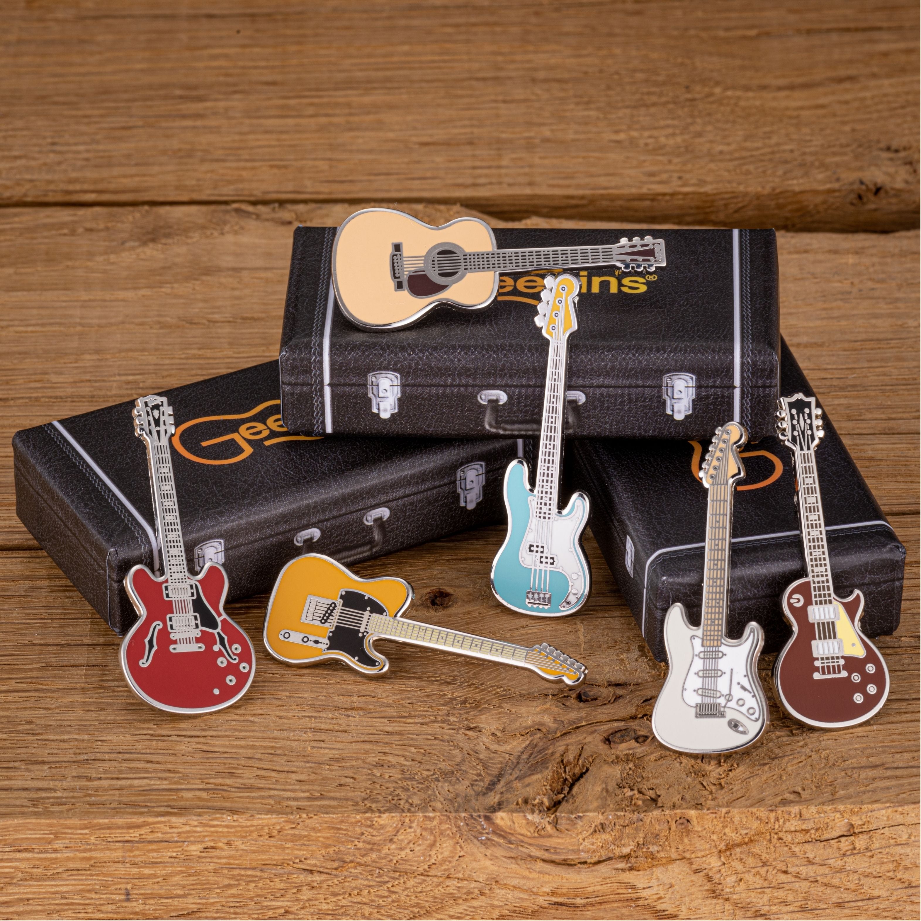 Geepin Strat Guitar Pin
