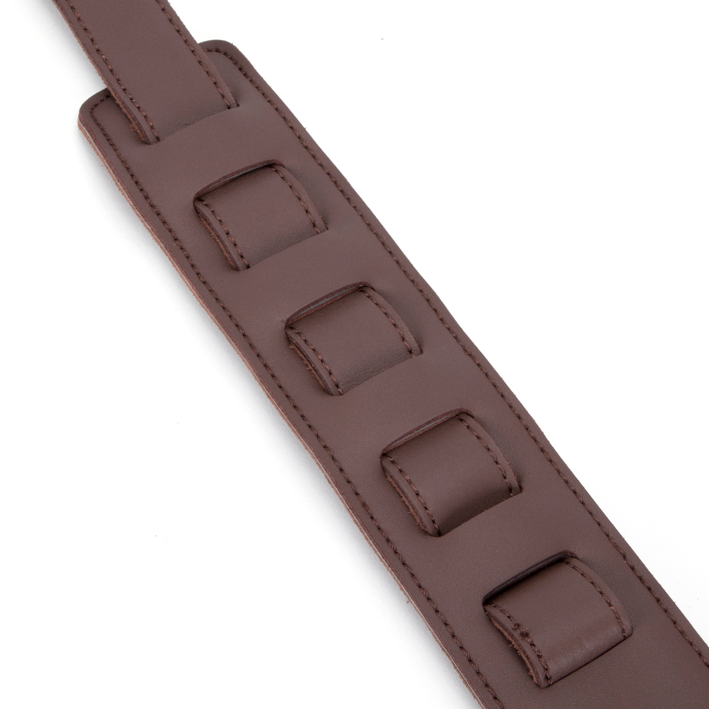 Dat Strap Leather Guitar Strap - Dark Brown